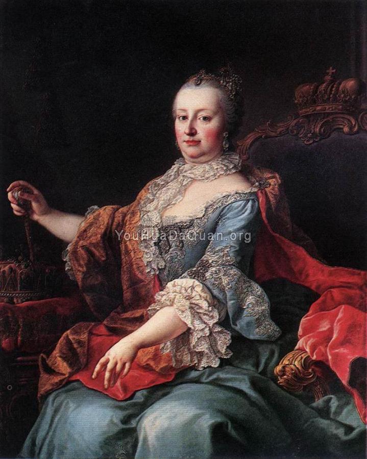 Queen Maria Theresia - 梅滕斯·马丁·范